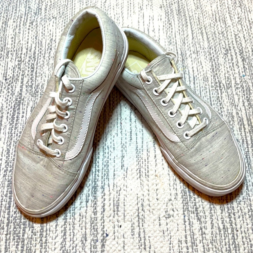 Vans Old Skool Sneaker. Heather Gray. Sz 7 Women.